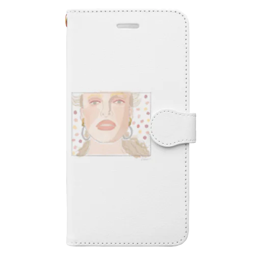 woman. Book-Style Smartphone Case