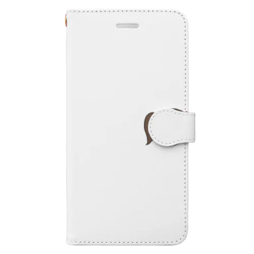 子種潰乳子殴（顔） Book-Style Smartphone Case