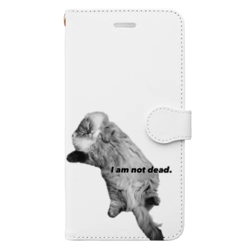  I am not dead.　Leo Book-Style Smartphone Case