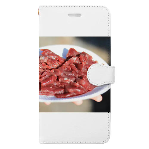 鹿肉いかが？ 手帳型スマホケース