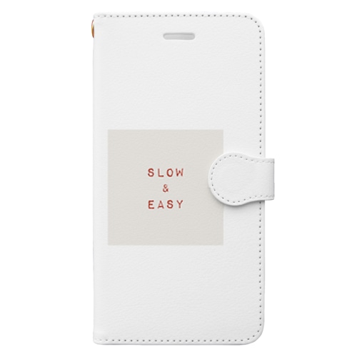 slow & easy Book-Style Smartphone Case