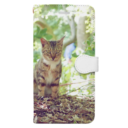 子猫ちゃん　癒し Book-Style Smartphone Case