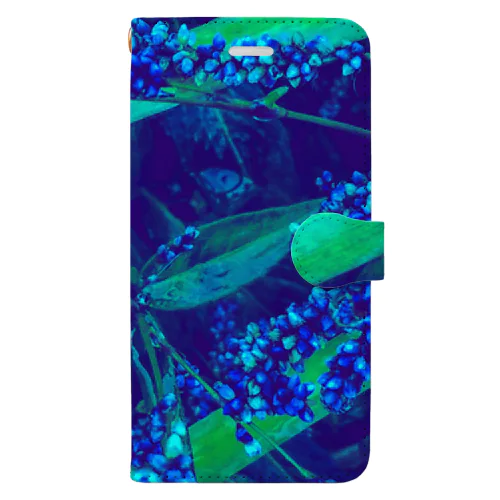 犬蓼BLUE Book-Style Smartphone Case