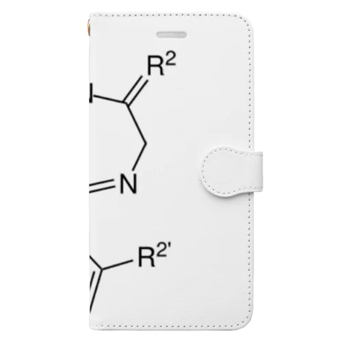 お薬成分メンヘラ 手帳型スマホケース