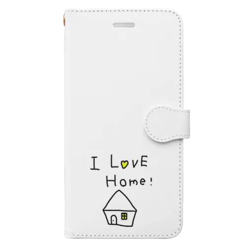 I LOVE HOME  Book-Style Smartphone Case