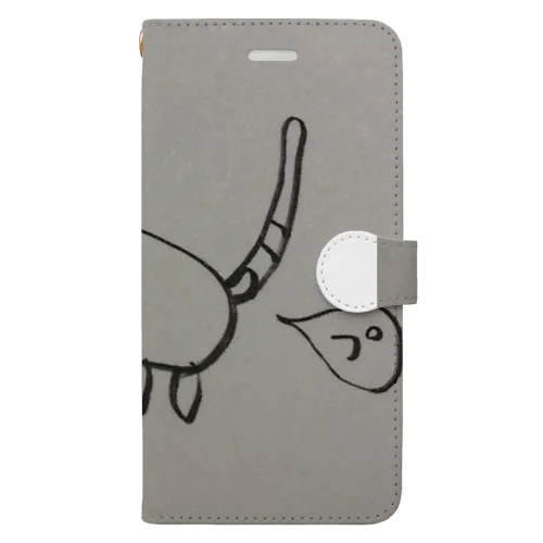 ねこ Book-Style Smartphone Case