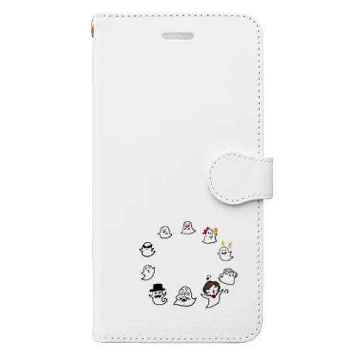 オバケちゃんズ Book-Style Smartphone Case