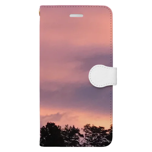 夕焼けポピンズ Book-Style Smartphone Case