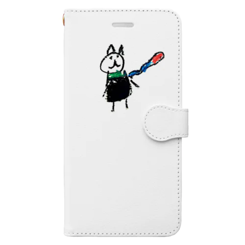 娘マフちゃん Book-Style Smartphone Case