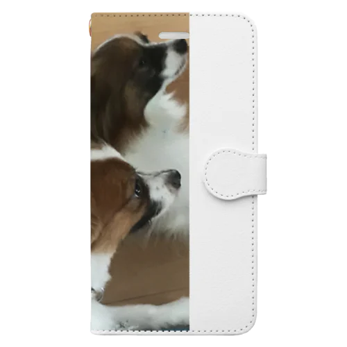 アツアツ犬 Book-Style Smartphone Case