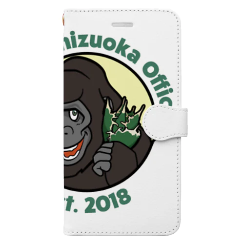 東静岡事務所のゴリラくん Book-Style Smartphone Case