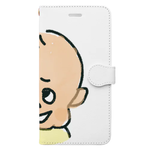 うすげちゃんだよ、 Book-Style Smartphone Case