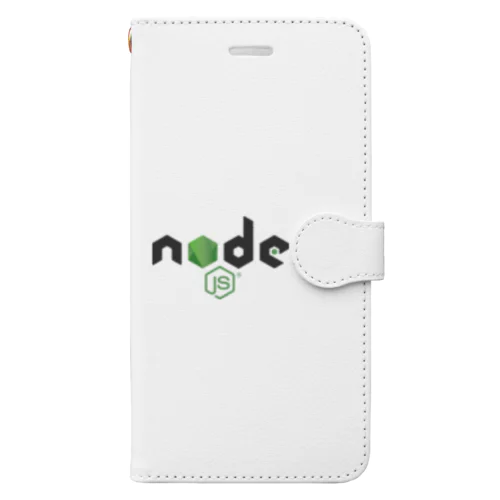 Node.jsグッズ 手帳型スマホケース