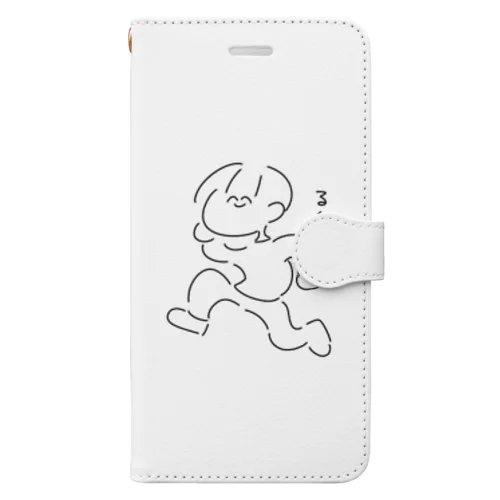 るんるん Book-Style Smartphone Case