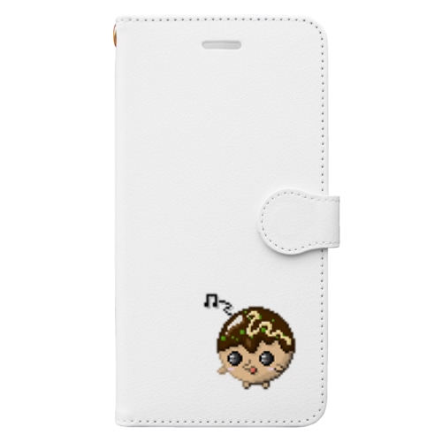 たこやきぶるーす(どっと) Book-Style Smartphone Case