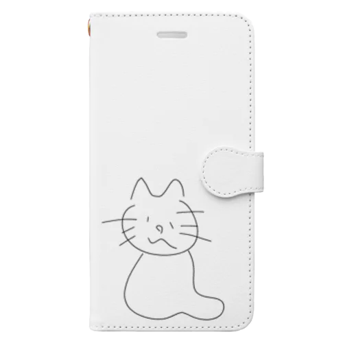 ゆるゆるねこねこ 手帳型スマホケース