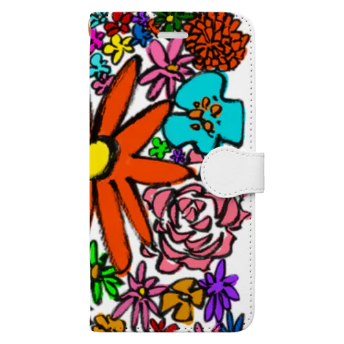 one flower one life Book-Style Smartphone Case