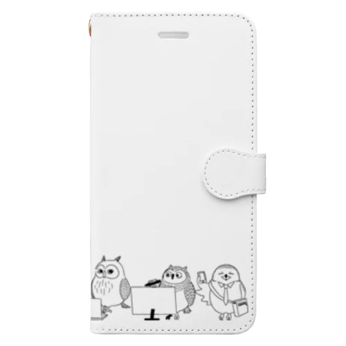 OWLSスマホケース Book-Style Smartphone Case