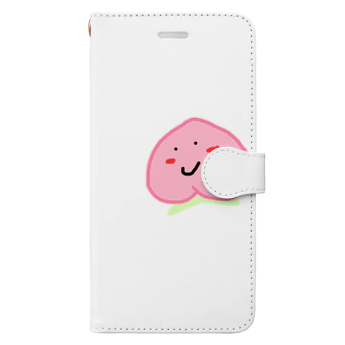 ケツアゴなモモちゃん Book-Style Smartphone Case