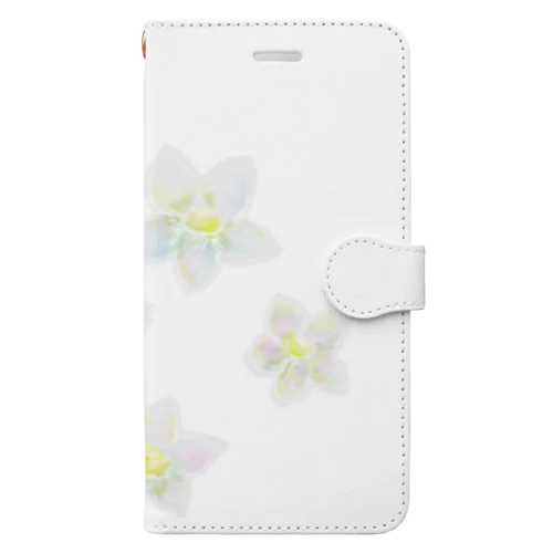 ふんわりすいせん Book-Style Smartphone Case