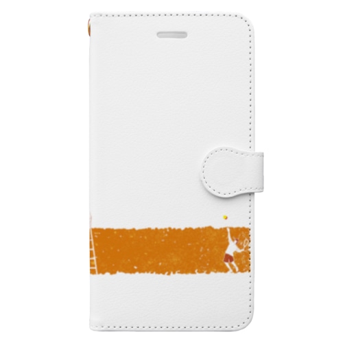 テニス Book-Style Smartphone Case