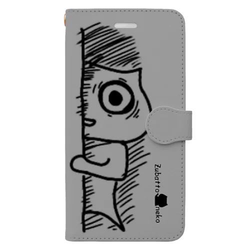 監視猫（廃） Book-Style Smartphone Case