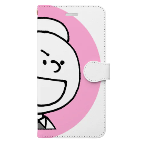 ハミエルさま　ピンクちゃん Book-Style Smartphone Case