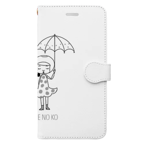 ME NO KO/rain Book-Style Smartphone Case