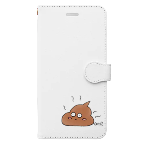 うまれたてうんこ Book-Style Smartphone Case