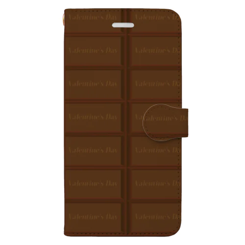 板チョコ2 Book-Style Smartphone Case