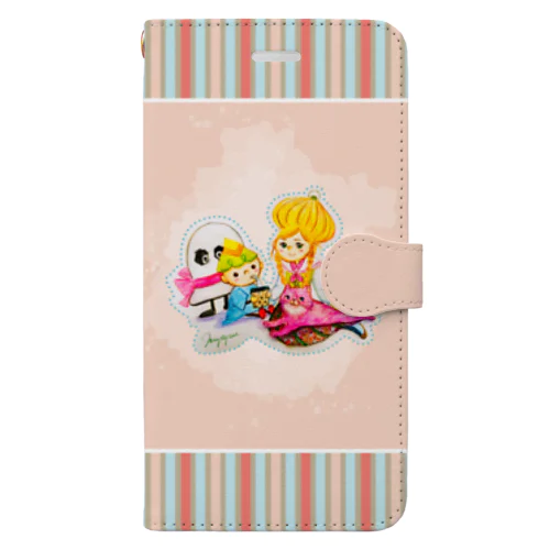 Tsubomi_ family 手帳型スマホケース Book-Style Smartphone Case