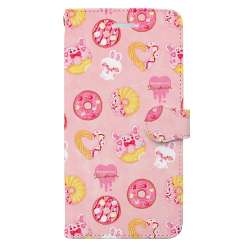 One Way Love Doughnuts Book-Style Smartphone Case