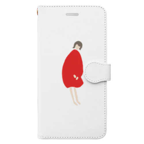 canna red one-piece Book-Style Smartphone Case
