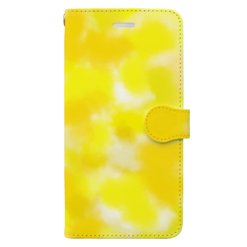 colorful 黄色 Book-Style Smartphone Case