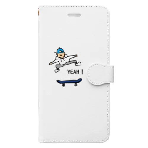 今日も絶好調なポールくん Book-Style Smartphone Case