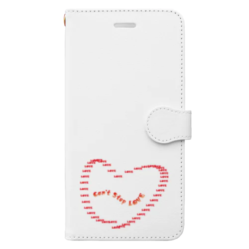 can’t stop love Book-Style Smartphone Case