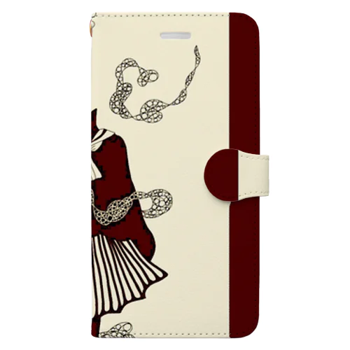 真っ赤な青春 Book-Style Smartphone Case