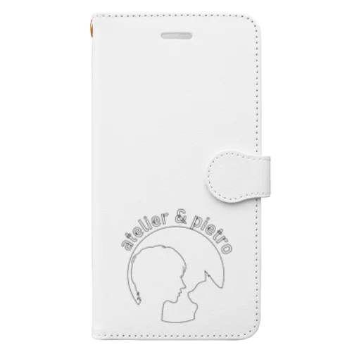 oshima white Book-Style Smartphone Case