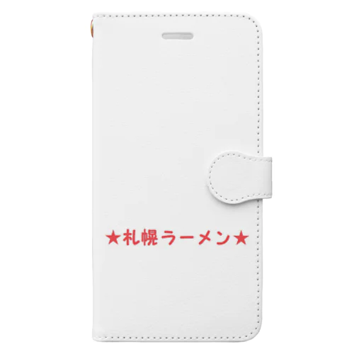 札幌ラーメン らーめん Book-Style Smartphone Case