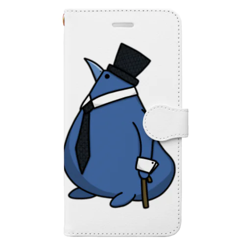 紳士あおとり Book-Style Smartphone Case