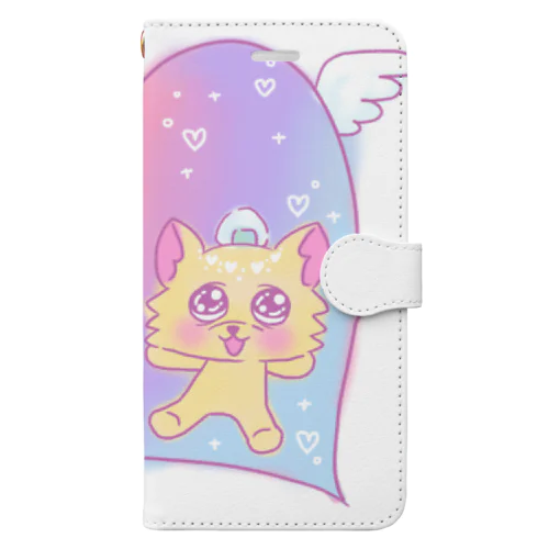 おにぎりチワワ メルヘンチワワ NAMACOLOVE LOVE Book-Style Smartphone Case