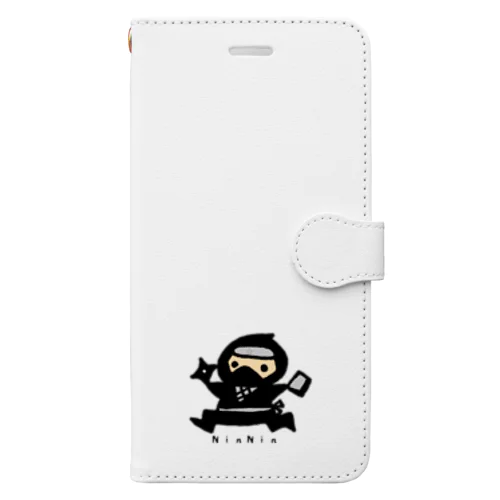 こども忍者ＮｉｎＮｉｎくん Book-Style Smartphone Case