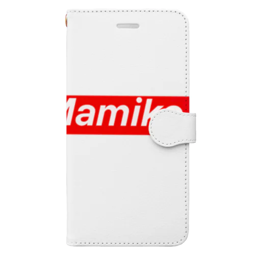 supreme風まみこパーカー Book-Style Smartphone Case