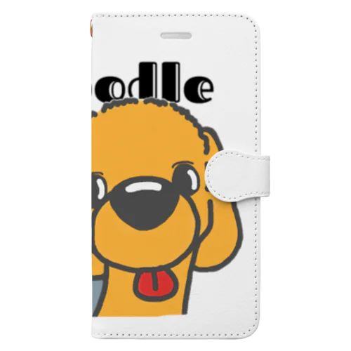 I Love Poodle（仲良し） Book-Style Smartphone Case