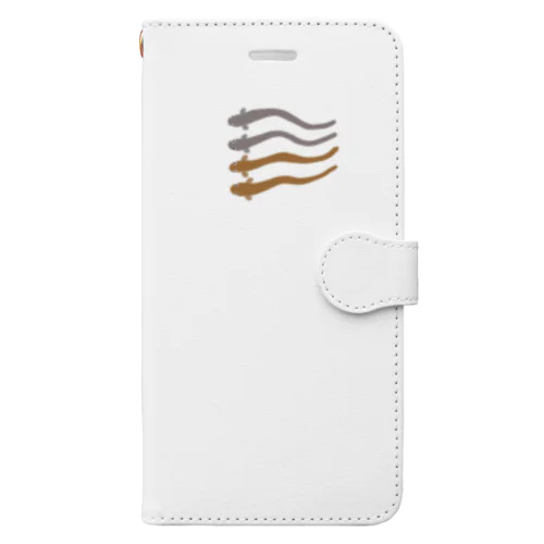 4匹のウナギ Book-Style Smartphone Case