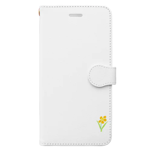 春よ来い！　白もじ Book-Style Smartphone Case