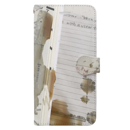 うんち Book-Style Smartphone Case