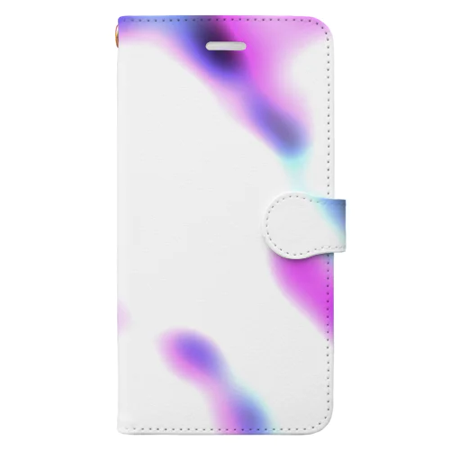 neon pattern Book-Style Smartphone Case