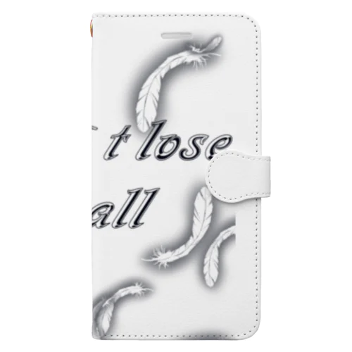 I won`t lose at all Book-Style Smartphone Case