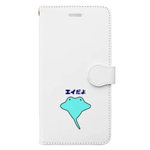 エイくん Book-Style Smartphone Case